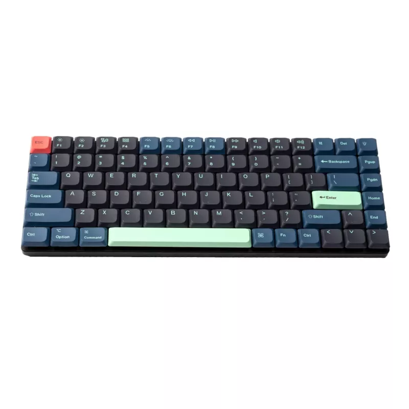 Conjunto completo de teclas Keychron Low Profile Dye-Sub PBT LSA – Hacker Edition (133 teclas, PBT, perfil baixo)