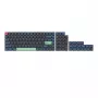 Conjunto completo de teclas Keychron Low Profile Dye-Sub PBT LSA – Hacker Edition (133 teclas, PBT, perfil baixo)