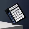 Teclado numérico personalizado sem fios Keychron Q0 Max QMK Gateron Jupiter Banana RGB carcaça branca