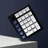 Teclado numérico personalizado sem fios Keychron Q0 Max QMK Gateron Jupiter Red RGB carbono preto