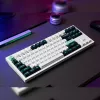 Keychron Q3 HE QMK 80% teclado mecânico personalizado sem fios (Nebula Switch) - Shell White