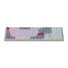 Keychron Q6 Max QMK/VIA teclado mecânico personalizado sem fios OSA Gateron Red Jupiter Switches - Shell White
