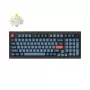 Keychron V5 Max teclado personalizado sem fios - Banana Switch