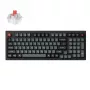 Keychron V5 Ultra 96% 8K Red Switch Hot-Swappable Silk POM teclado sem fios RGB