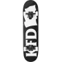 KFD Ransom Skateboard completo 8 branco