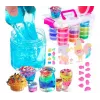 Kiddyz Fábrica de Slime DIY: Conjunto grande com purpurinas e figuras para fazer slime