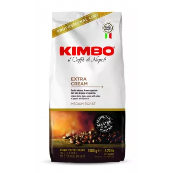 Café em grão Kimbo EXTRA CREAM 1kg
