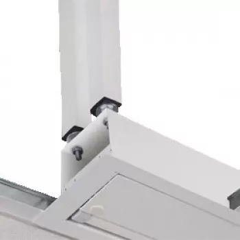 Kindermann 7411-000 Vareta roscada para montagem no teto, M10, 1000 mm, aço galvanizado 7411000000
