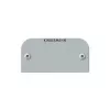 Kindermann Konnect 54 placa cega modular snap-in em alumínio