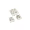 KING MOD SERVICE Conjunto de dissipadores de calor para Raspberry Pi - Prateado