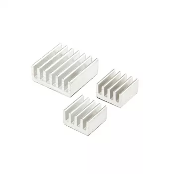 KING MOD SERVICE Conjunto de dissipadores de calor para Raspberry Pi - Prateado