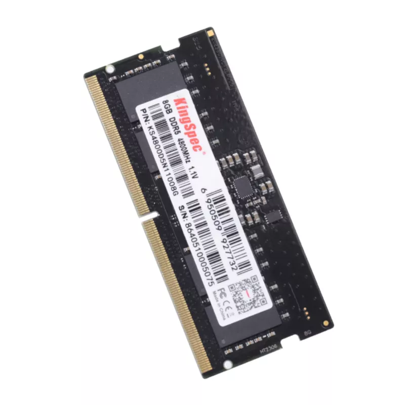 Memória para portátil Kingspec 8GB 4800MHz DDR5 SODIMM