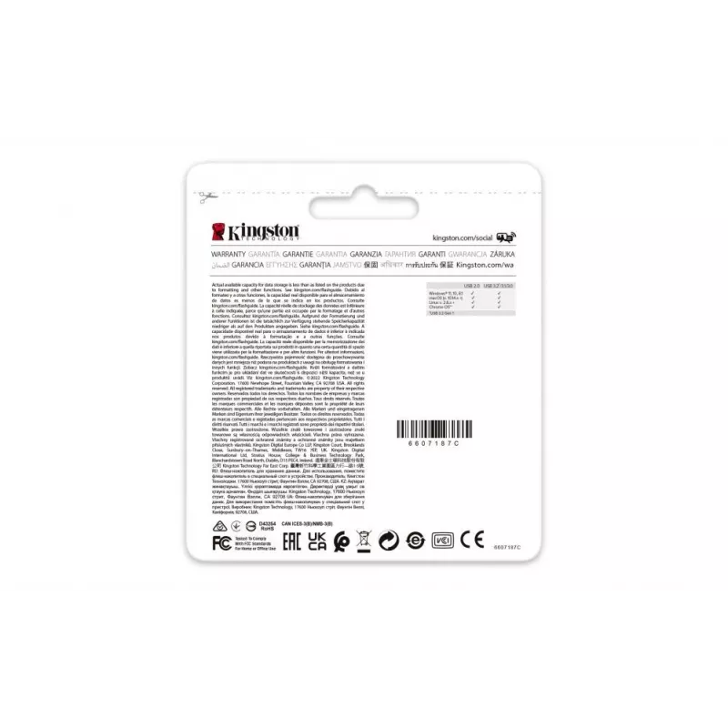 Pen drive Kingston DataTraveler Exodia Onyx 64GB USB 3.2
