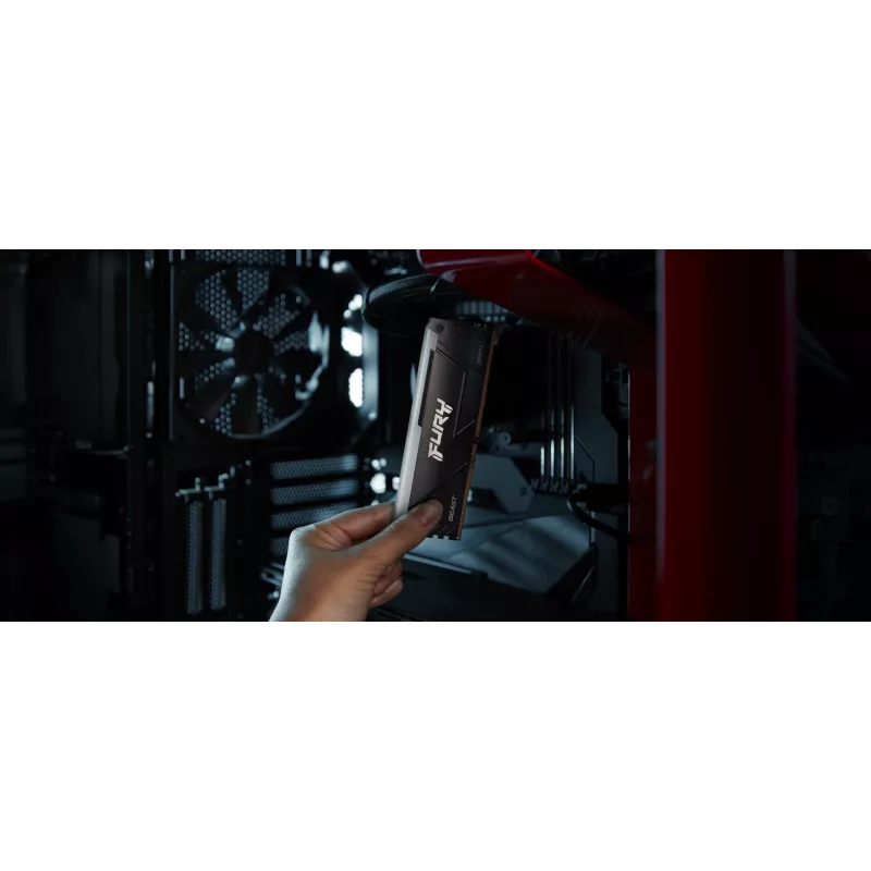 Memória RAM de secretária Kingston FURY Beast 32GB DDR4 3200MHz CL16 UDIMM