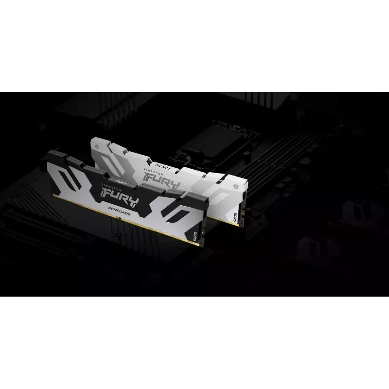 Memória RAM Kingston FURY Renegade White 16GB DDR5-8000 CL38 DIMM