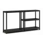 Estante de plástico KIS Keter 5 prateleiras 90 x 40 x 182 cm preto