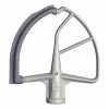 KitchenAid 5KFE7T Flex Edge Pá batedora para robot de cozinha – Branco com rebordo de silicone cinzento