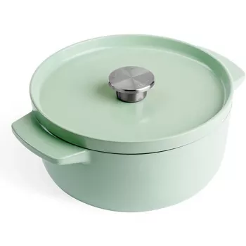 KitchenAid assadeira em ferro fundido esmaltado 22 cm, pistácio