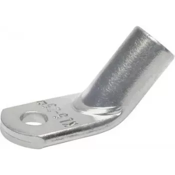 Klauke 46R1245 Terminal tubular 45° M12 50 mm², cobre estanhado, ligação por cravação, 1 unid.