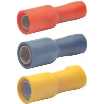 Klauke 920 Terminal redondo 0,5-1,0 mm², não isolado, ficha 2,8 x 0,8 mm, cobre estanhado