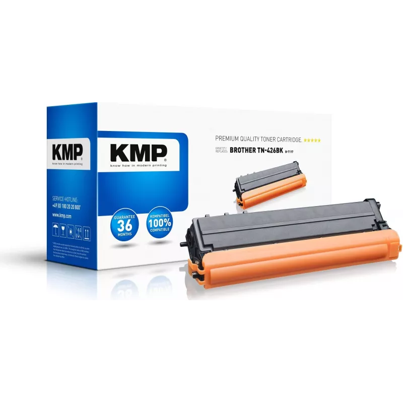 KMP B-T117 Preto Cartucho de Toner Compatível (Alternativa a Brother TN426BK) para Brother HL-L8360CDW, MFC-L8900CDW