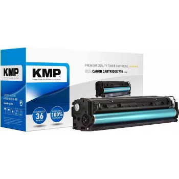 KMP C-T22 Cartucho de Toner Compatível Amarelo (Substitui Canon 718) - 2900 Páginas - para Canon Color Imageclass LBP-7660, MF-8380, i-SENSYS LBP-7200C, 7200CDN, 7200CN, MF-8330CDN, 8350CDN
