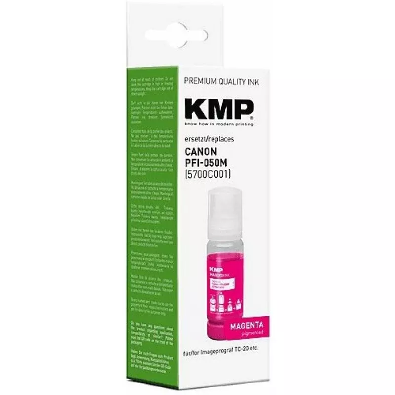 Cartucho KMP Canon PFI050M (5700C001) magenta compatível