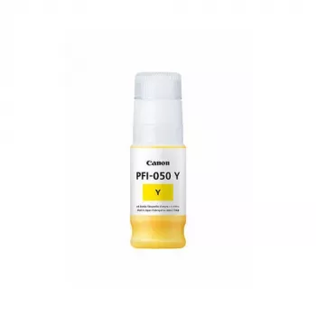 Tinteiro KMP Canon PFI050Y (5701C001) amarelo compatível