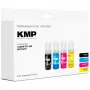 Multipack de tinteiros KMP compatíveis Canon PFI-050 preto/ciano/magenta/amarelo (1588,0005)