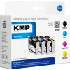 KMP E125V Tinteiros compatíveis pack de 3 – ciano, magenta, amarelo para Epson Stylus SX230, SX235, SX430, SX438, WorkForce WF-3520, WF-3530, WF-3540, WF-7015, WF-7515, WF-7525 1617,4050