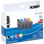 KMP E125V Tinteiros compatíveis pack de 3 – ciano, magenta, amarelo para Epson Stylus SX230, SX235, SX430, SX438, WorkForce WF-3520, WF-3530, WF-3540, WF-7015, WF-7515, WF-7525 1617,4050