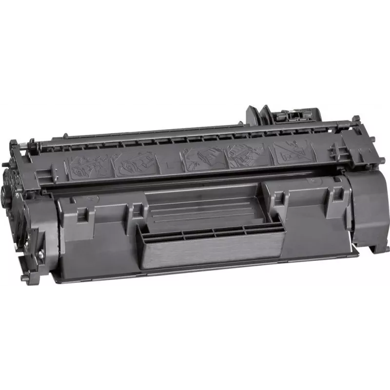 KMP H-T233 Cartucho de toner compatível preto alto rendimento para HP LaserJet Pro 400 M401a/M401d/M401dn/M401dne/M401dw MFP M425dn/M425dw - Substitui HP 80A (CF280A)