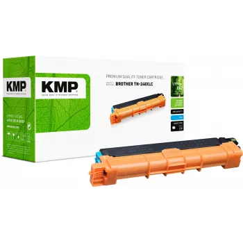Toner KMP compatível com Brother TN-248XL ciano remanufacturado 2300 páginas