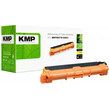 Toner KMP Brother TN-248XL amarelo recondicionado 2300 páginas