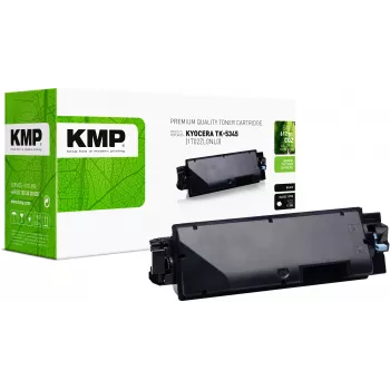Toner KMP Kyocera TK-5345K preto recondicionado 17000 páginas