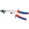 KNIPEX tesoura para chapa 90 55 280 - 280 mm, corta aço até 1,2 mm, cobre/alumínio até 1,7 mm, plástico até 2,0 mm