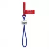 KNIPEX Cinta de fixação de ferramentas 00 50 11 T BK - cinta de retenção PU de 1,5 m com mosquetão com bloqueio, máx. 1,5 kg