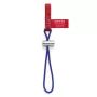 KNIPEX Cinta de fixação de ferramentas 00 50 11 T BK - cinta de retenção PU de 1,5 m com mosquetão com bloqueio, máx. 1,5 kg