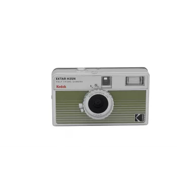 KODAK EKTAR H35N HF máquina fotográfica analógica conjunto com Kodak Ultramax, Green Strip