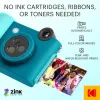 Kodak SMILE+ Câmara de Impressão Instantânea, 2x3'', Azul
