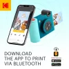 Kodak SMILE+ Câmara de Impressão Instantânea, 2x3'', Azul