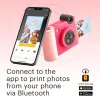 Kodak SMILE+ Câmara de impressão instantânea, 2x3 polegadas, Fuchsia