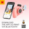 Kodak SMILE+ câmara de impressão instantânea, 2x3 polegadas, rosa (SPEC)