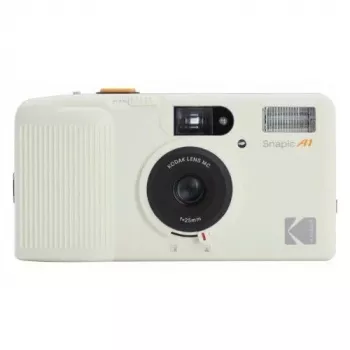 Kodak Snapic A1 câmara de película 35mm, branco marfim