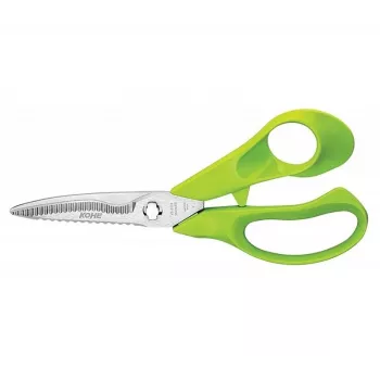 Tesoura de cozinha multifunções 5-em-1 KOHE KAKS-6174, verde-lima