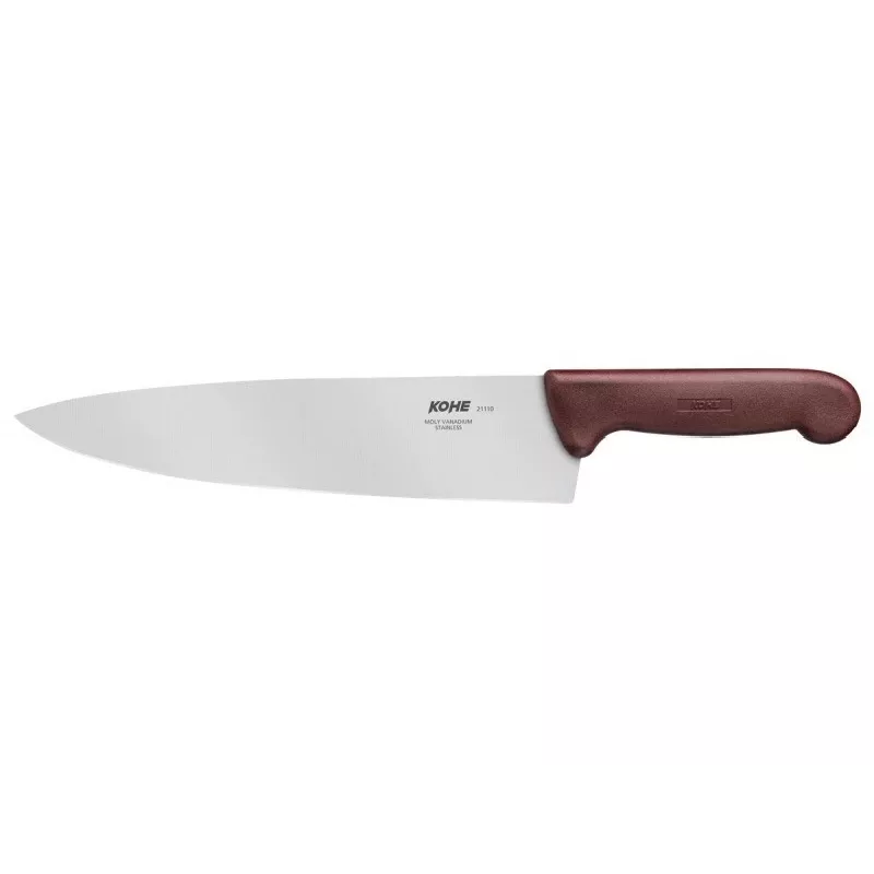 KOHE Faca universal 251 mm lâmina em aço inoxidável com alto teor de carbono, várias cores