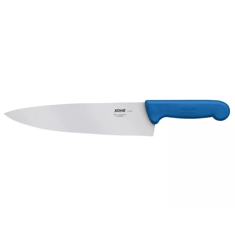 KOHE Faca universal 251 mm lâmina em aço inoxidável com alto teor de carbono, várias cores