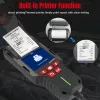 Testador de baterias KONNWEI 6V/12V/24V com impressora integrada