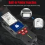 Testador de baterias KONNWEI 6V/12V/24V com impressora integrada