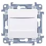 KONTAK-SIMON Simon 10 placa cega com ponte integrada, 1 módulo, branco, CPS.01/11